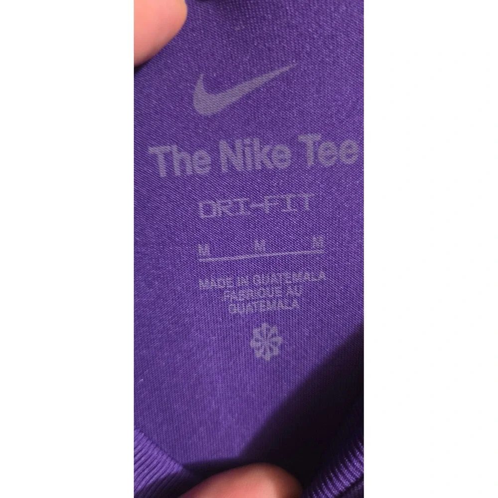 Nike T-Shirt Mens Medium Purple New Minnesota‎ Vikings Dri-FIT NFL Tee NKGK-51L